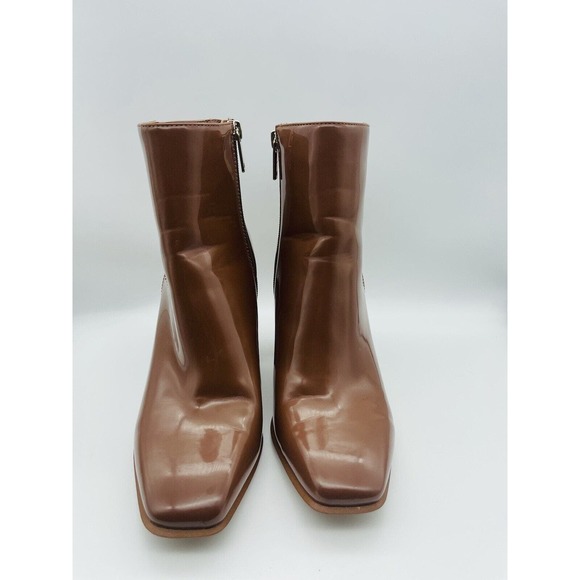 JLO Jennifer Lopez Josey Ankle Boots, Women's Size 8M, Cognac NEW MSRP $119 - Picture 3 of 12